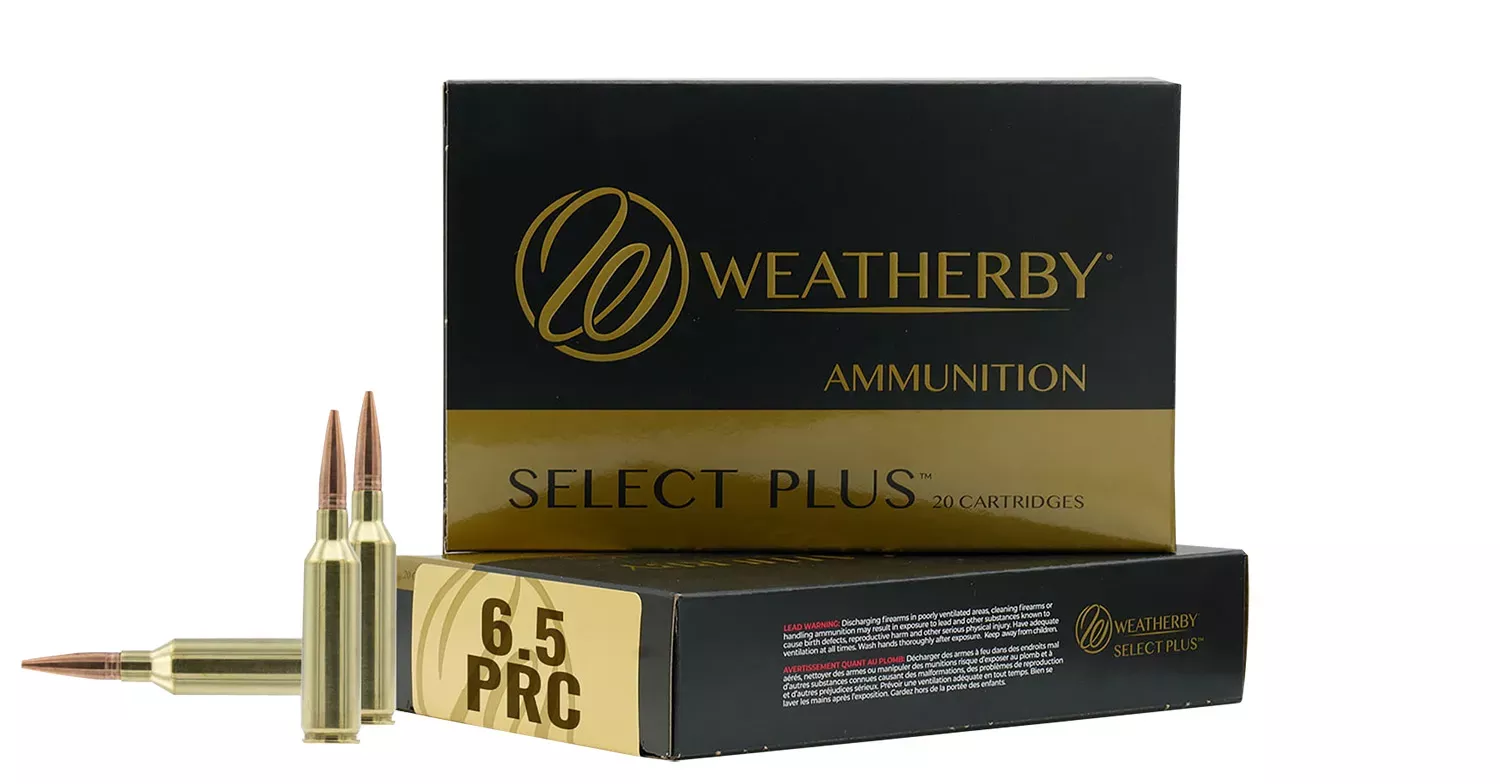 Weatherby 6.5 PRC 124 GR, 20-Round Box