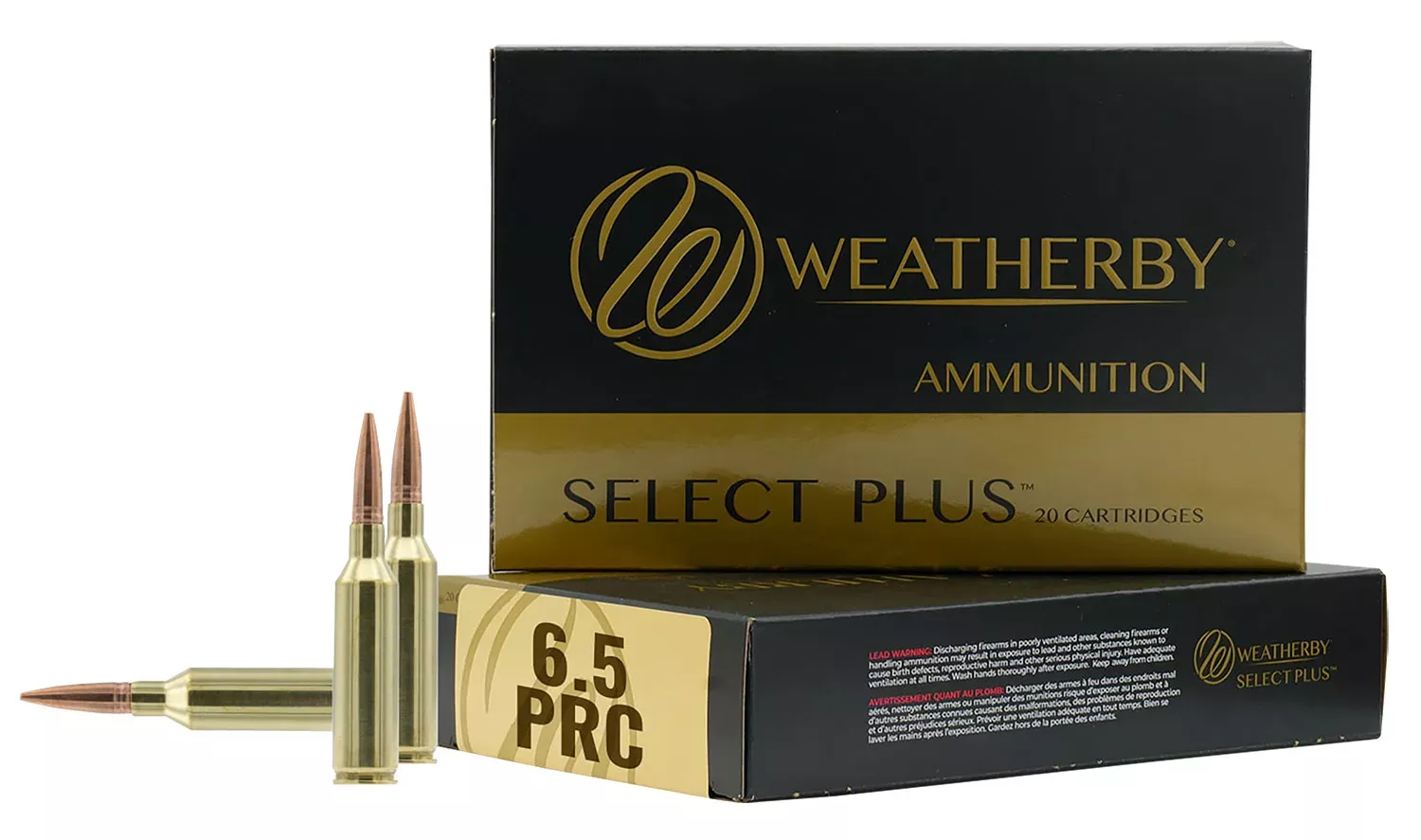 Weatherby 6.5 PRC 156 gr, 20-Round Box