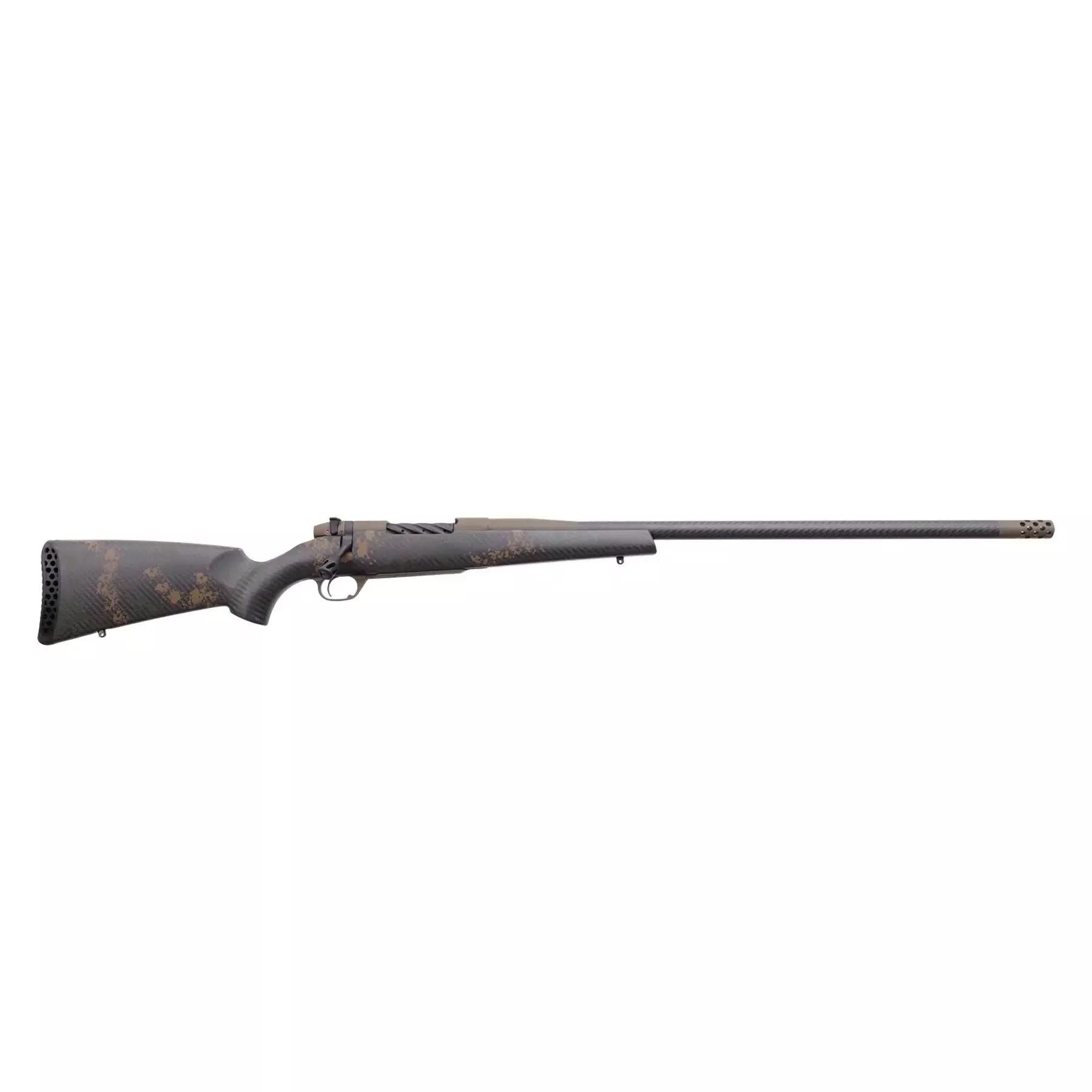 Weatherby Mark V Backcountry 2.0 Carbon 6.5 Creedmoor Rifle 4rd Magazine 22 Barrel Green and Brown
