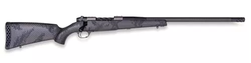 Weatherby MGT01N257WR6B Mark V Backcountry Guide TI 257 WBY Mag 3+1 24" Graphite Black Cerakote Fluted Threaded Carbon Barrel, Titanium Drilled & Tapped Receiver, Exposed Carbon w/Carbide Black Accent