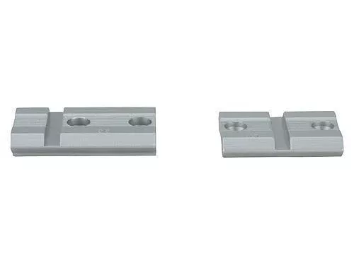 Weaver 2-Piece (Pairs) Top Mount Aluminum Scope Base - Silver - Mossberg Remington