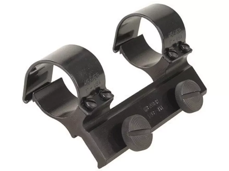 Weaver Detachable Side Mount 1″ Scope Rings Gloss High