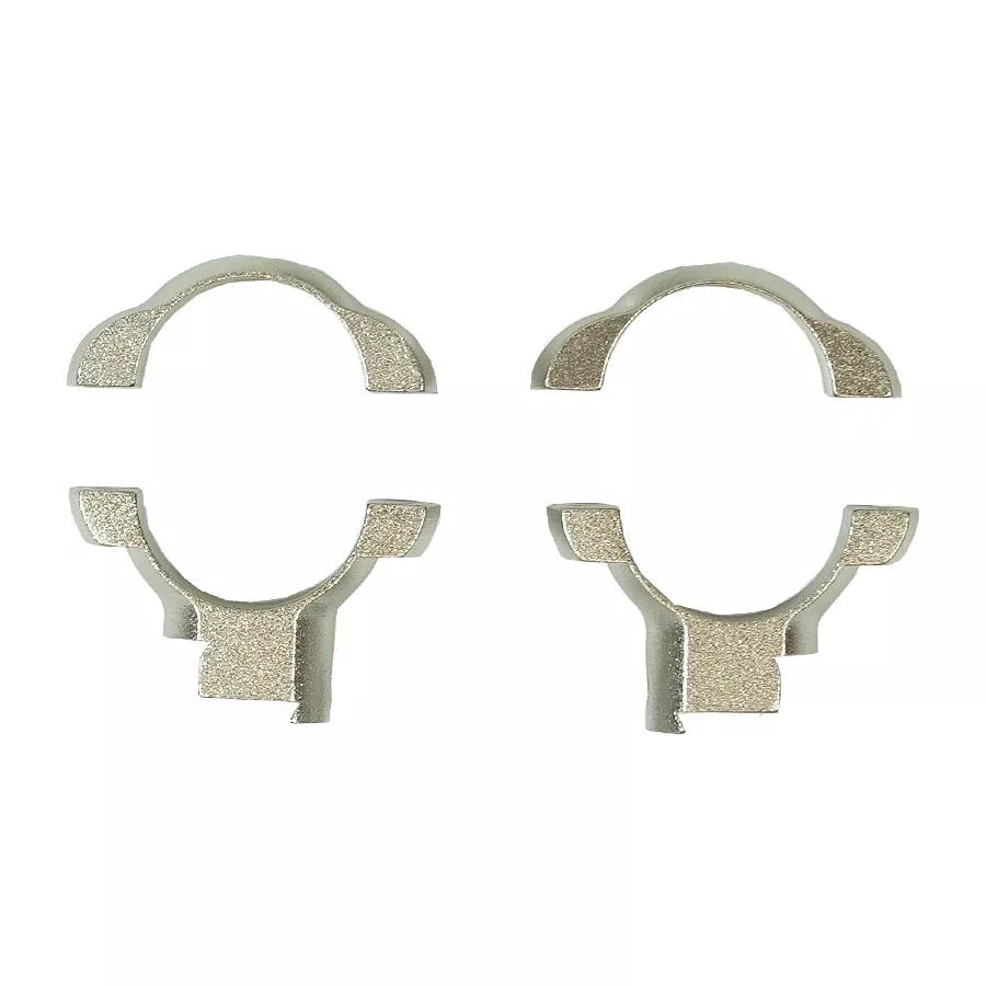 Weaver Grand Slam Ruger Style .22 cal Rimfire Scope Rings 1 High Nickel