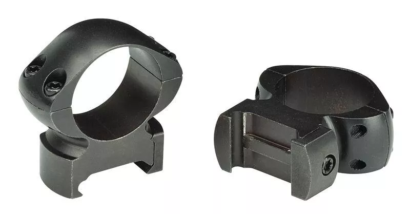 Weaver Grand Slam Steel Top Mount Scope Rings 1" Medium Black
