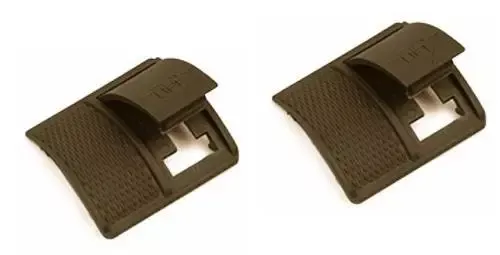 Weaver Short Locking Rail Panel Short - 1.6 Short 2 pk - Dark Earth