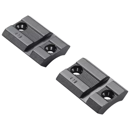 Weaver Standard Top Mount Aluminum Scope Base - Matte - #418M - CVA Rnd Barrels Receiver FRONT/REAR