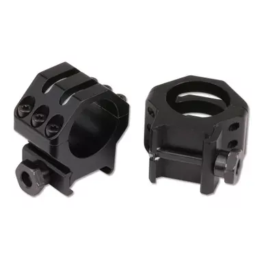 Weaver Tactical Ring | Fits Picatinny | 30mm | High | 6-Hole | Black | 99694