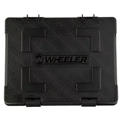 Wheeler 100 Piece Professional Screwdriver Set | Includes 2 Bit Drivers | 98 Bits and Hard Case | Black | 4001003