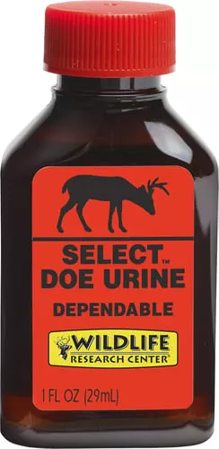 Wildlife Research 410 SelectDeer Attractant Doe Urine Scent 1oz Bottle