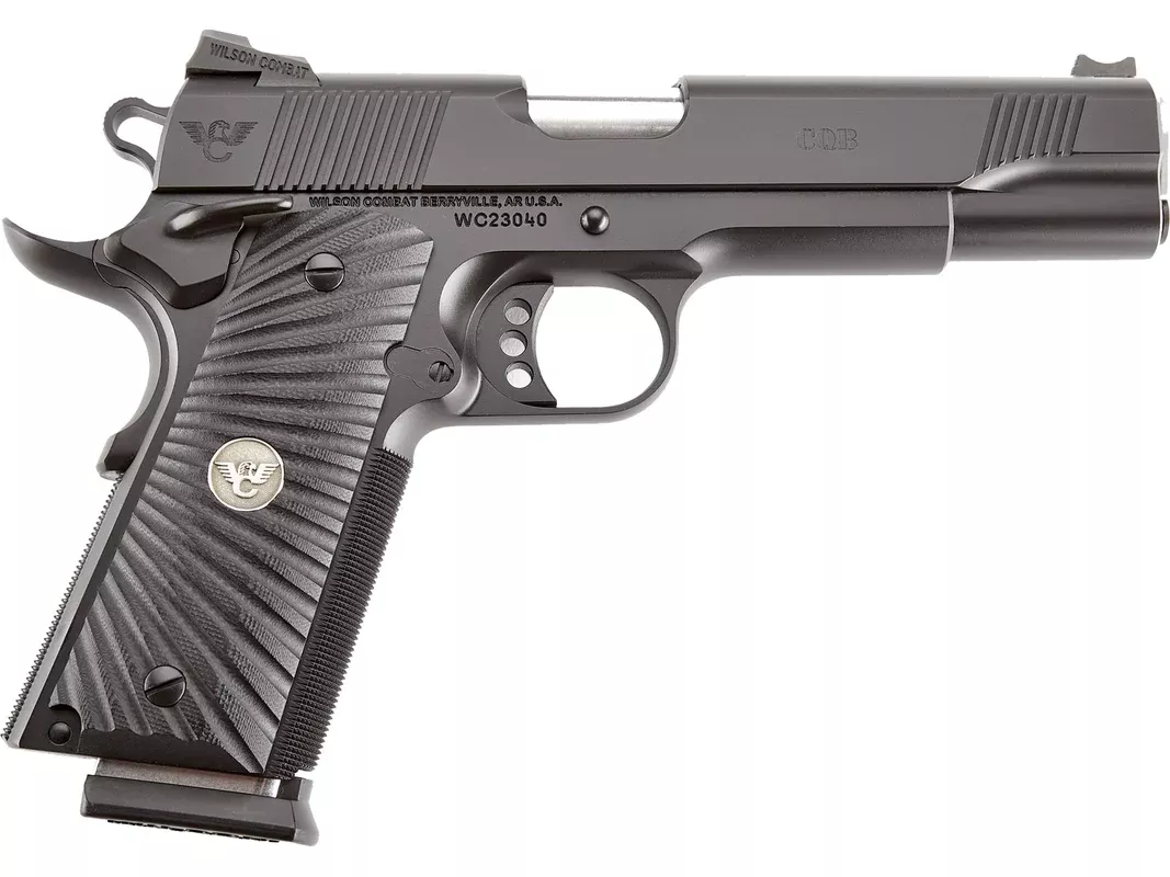 Wilson Combat 1911 CQB Ambi 9mm Luger Pistol 5″ Barrel 10+1 Round Black