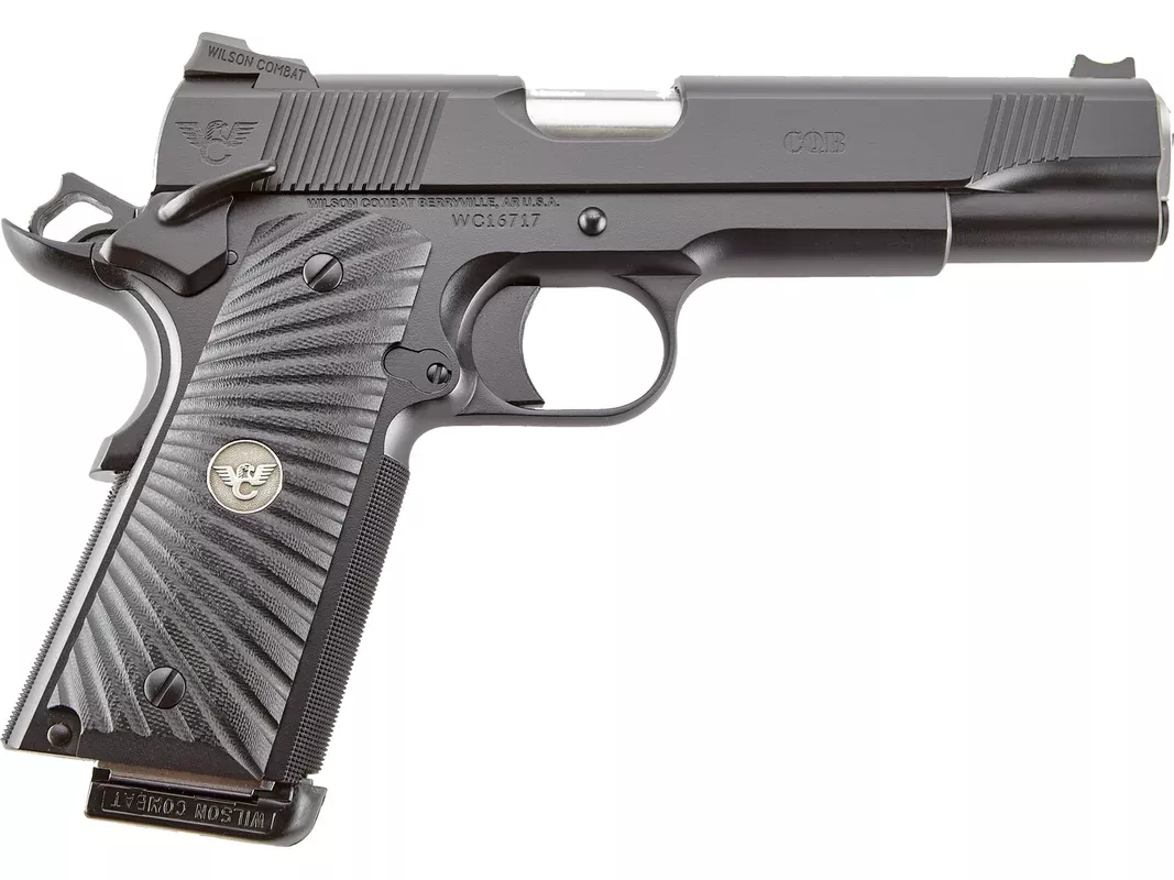 Wilson Combat CQB 1911 Government Ambi 45 ACP Pistol 5″ Barrel 8+1 Round Black