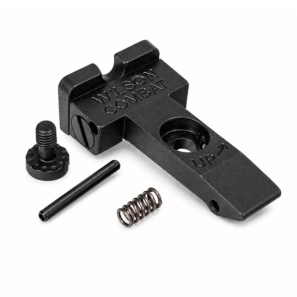 Wilson Combat Ruger GP100 Serrated Blade Handgun Sight Rear Black