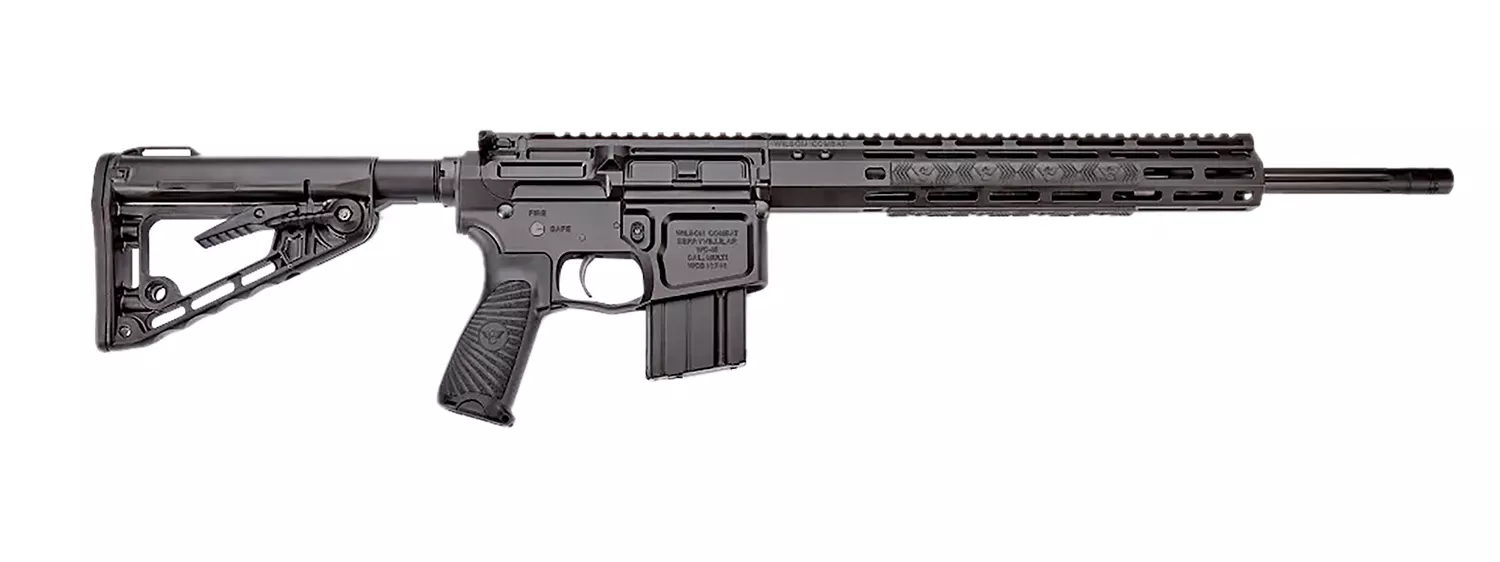 Wilson Combat TH-300H18FBLACK Tactical Hunter300 HAM'R 18" Fluted Threaded Barrel Green/Black Armor-Tuff