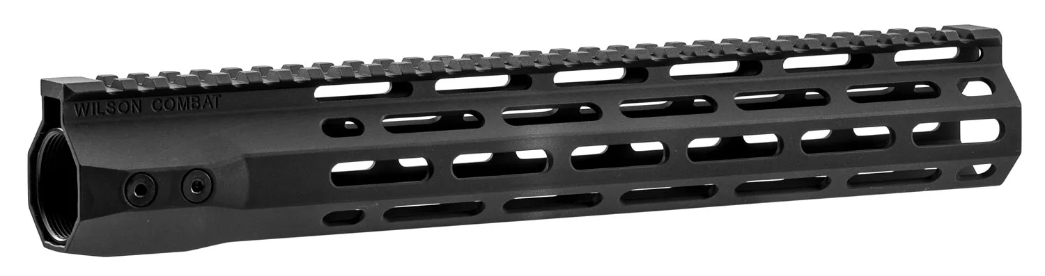 Wilson Combat TRMLOK12 M-LOK RailAR-15 Black Hardcoat Anodized 6005A-T5 Aluminum 12.60" M-LOK