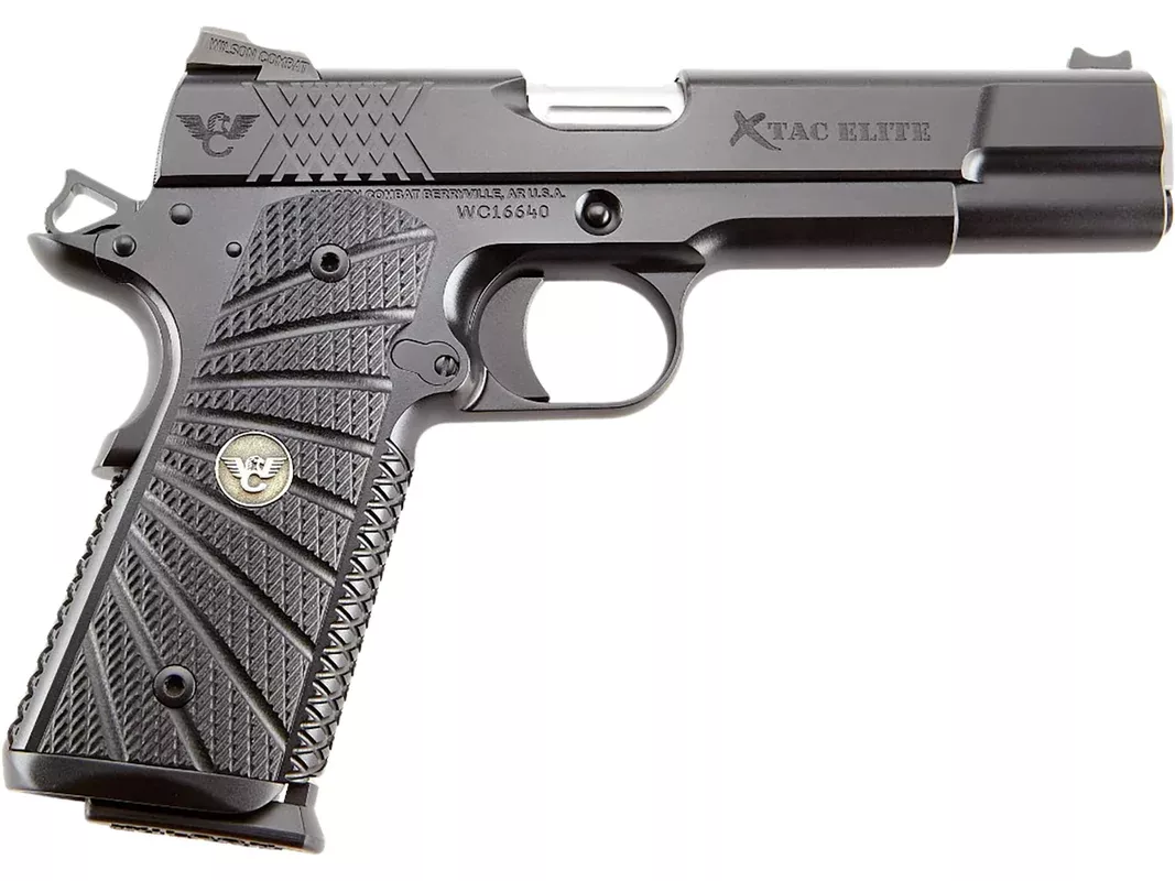 Wilson Combat X-TAC Elite 45 ACP Pistol 5″ Barrel 8+1 Round Black