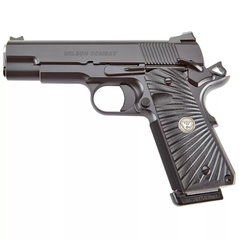 Wilson CQB Commander 1911 .45 ACP 4.25" Barrel 8-Round Capacity
