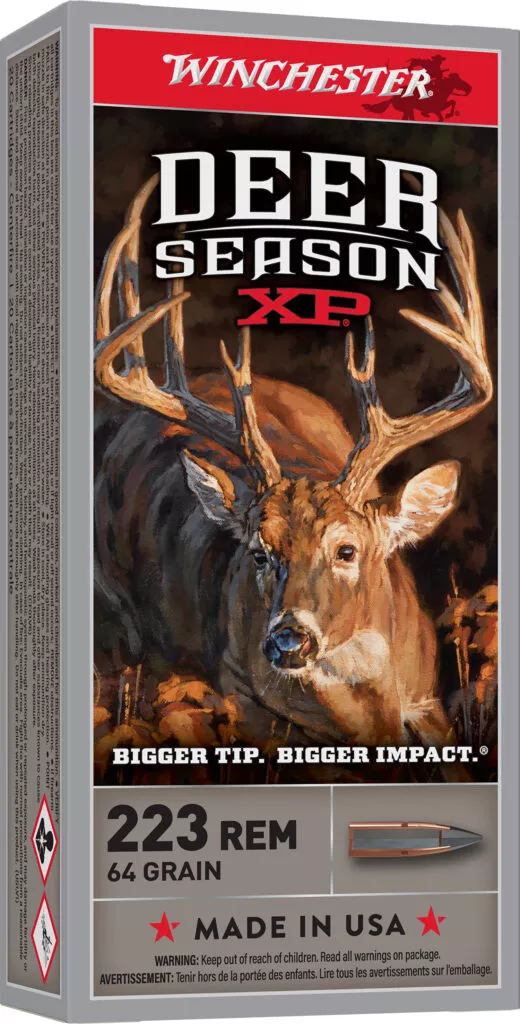 Winchester Ammo X223DS Deer Season XP223Rem 64gr Extreme Point 20 Per Box/10 Case