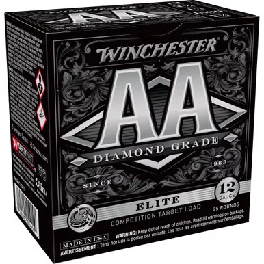 Winchester Ammunition AA Diamond Grade, 12 Gauge 2.75", #7.5, 1 1/8 oz, Shotshell, 25 Round Box AADGHA127