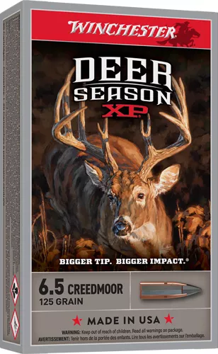 WINCHESTER DEER XP 6.5 CM – 125GR EXTREME PT 20RD 10BX/CS