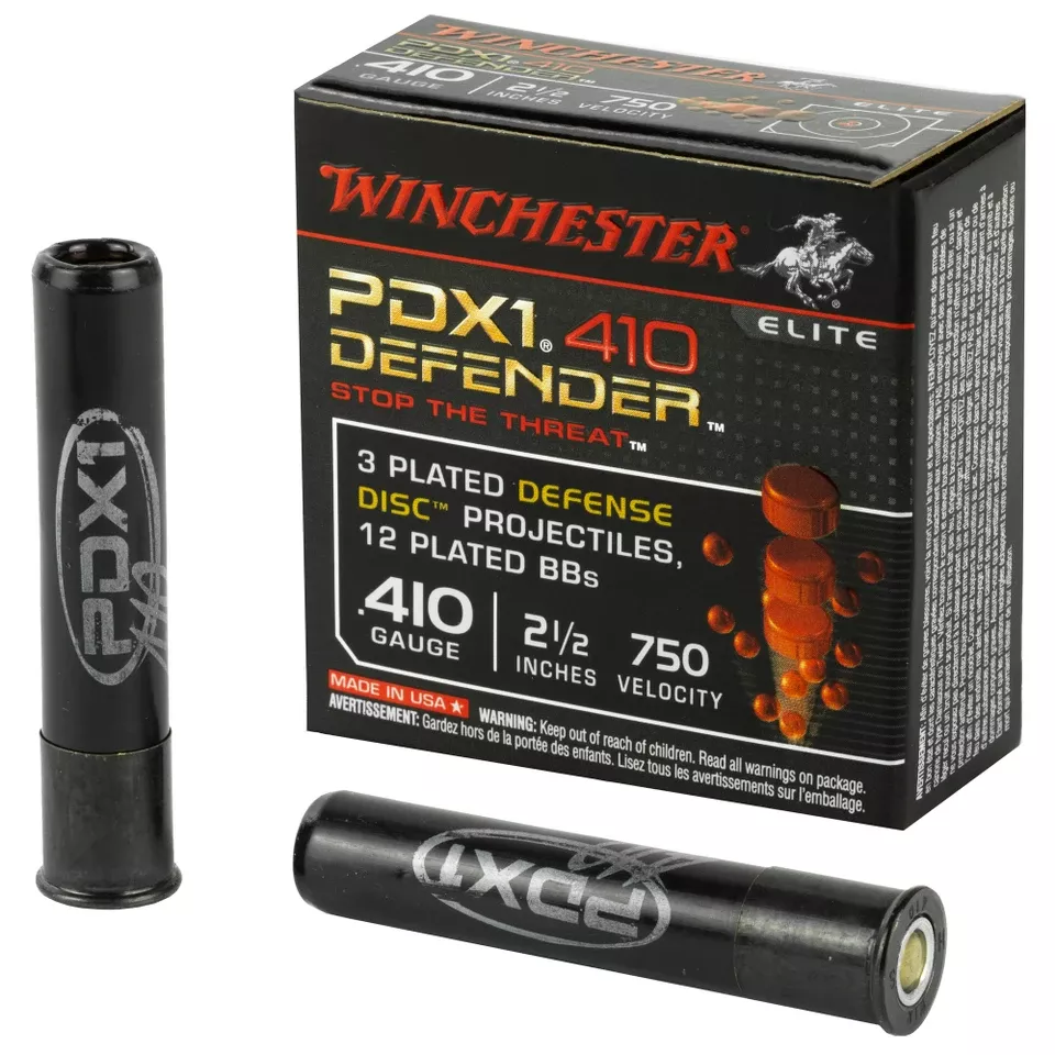 Winchester Defender 410GA 2.5" 3/12 Disc 10-Pack