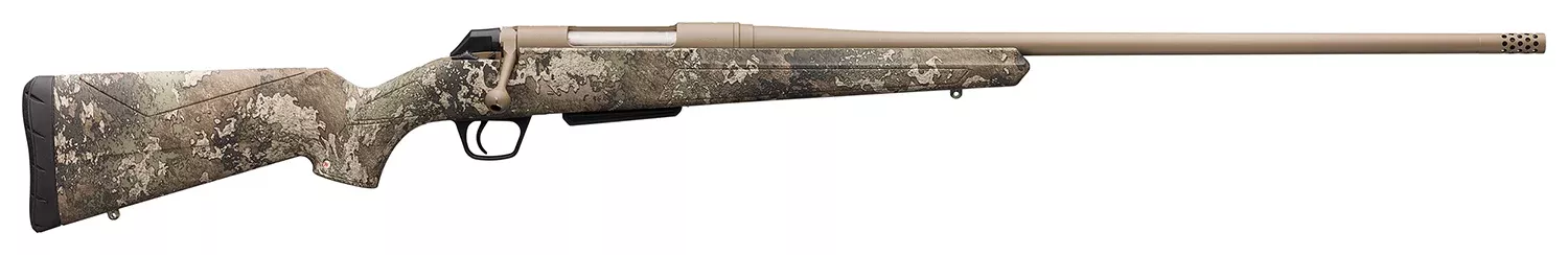 Winchester Guns 535773299 XPR Hunter 6.8 Western 3+1 Cap 24″ MB Flat Dark Earth Perma-Cote Rec TrueTimber Strata Stock Right Hand with MOA Trigger System (Full Size) No Sights