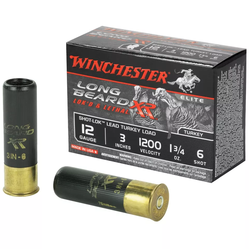Winchester Long Beard XR Turkey 12GA 3" #6 1.75oz 10 Rounds