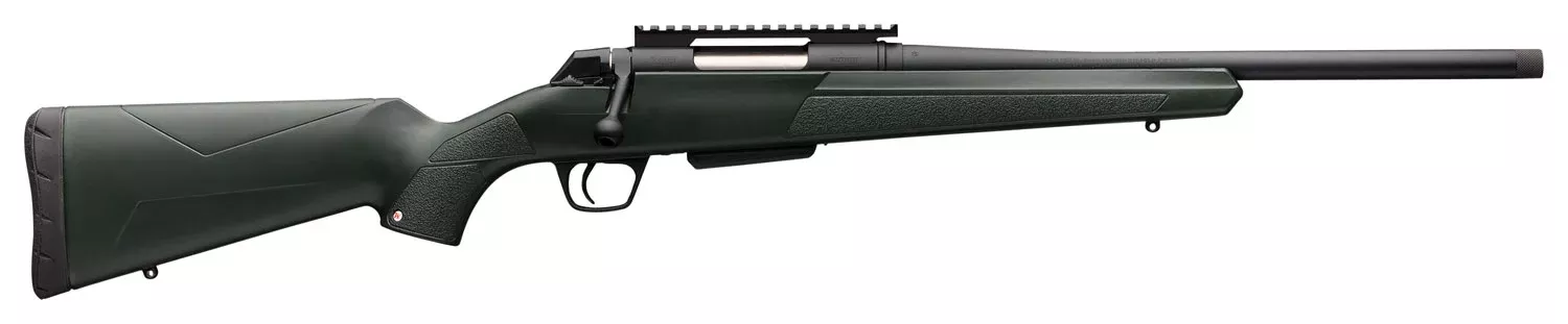 Winchester Repeating Arms 535757289 XPR Stealth 6.5 Creedmoor Caliber with 3+1 Capacity, 16.50″ Threaded Barrel, Black Perma-Cote Metal Finish & Green Synthetic Stock Right Hand (Full Size)