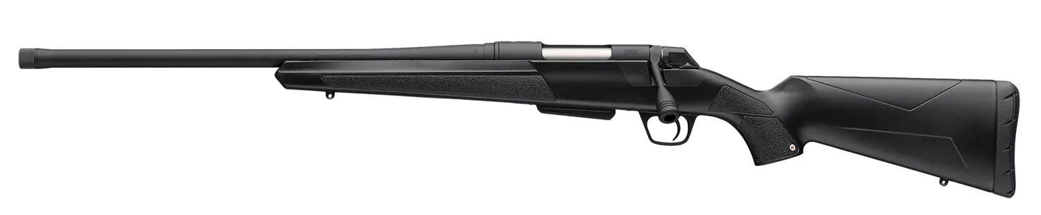 Winchester Repeating Arms 535783208 XPR SR Full Size 223 Rem 5+1 20″ Black Perma-Cote Threaded Sporter Barrel & Drilled & Tapped Steel Receiver, Fixed Matte Black Synthetic Stock, Left Hand