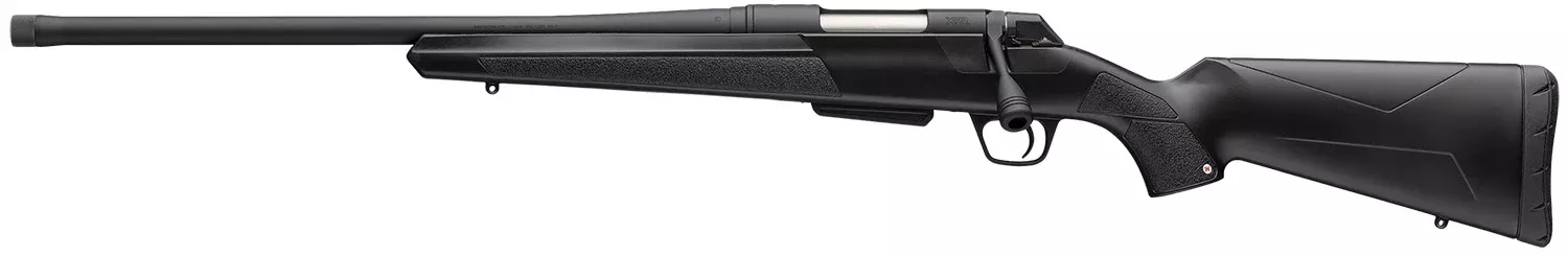 Winchester Repeating Arms 535783212 XPR SR Full Size 243 Win 3+1 20″ Black Perma-Cote Threaded Sporter Barrel & Drilled & Tapped Steel Receiver, Fixed Matte Black Synthetic Stock, Left Hand