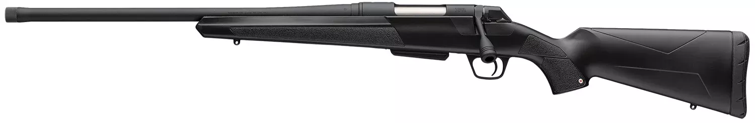 Winchester Repeating Arms 535783294 XPR SR Full Size 6.5 PRC 3+1 20″ Black Perma-Cote Threaded Sporter Barrel & Drilled & Tapped Steel Receiver, Fixed Matte Black Synthetic Stock, Left Hand