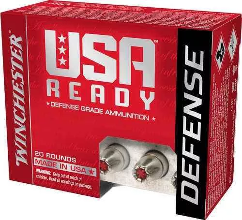 Winchester USA Ready 45 ACP 200 Gr Hollow Point (HP) Ammo 20 Round Box