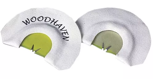 Woodhaven WH007 HornetDiaphragm Call Double Reed Attracts Turkey White