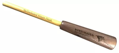 Woodhaven WH085 Ninja StickStriker Call Attracts Turkeys Natural Walnut