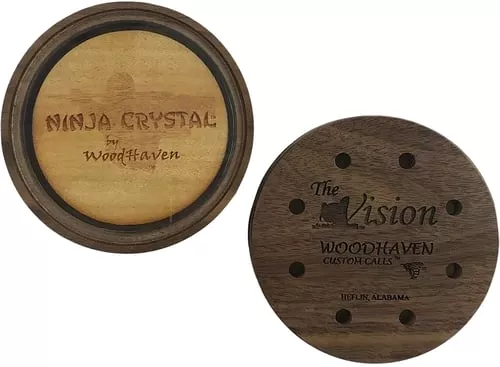 Woodhaven WH087 NinjaFriction Call Attracts Turkeys Natural Crystal/Wood