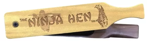 Woodhaven WH088 Ninja HenBox Call Attracts Turkeys Natural Walnut