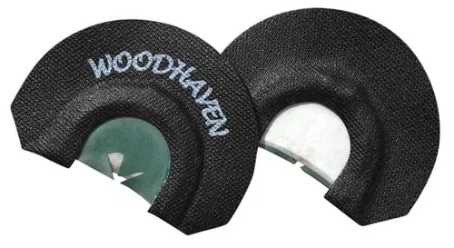 Woodhaven WH096 Hyper NinjaDiaphragm Call Triple Reed Attracts Turkeys Black