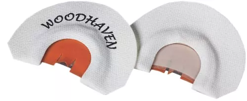 Woodhaven WH100 CopperheadDiaphragm Call Triple Reed Attracts Turkeys White