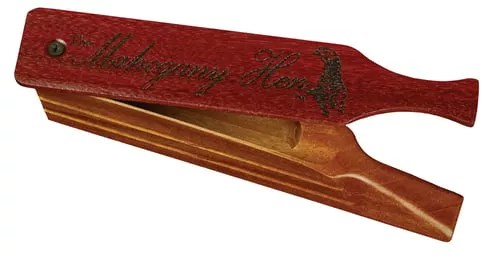 Woodhaven WH345 Mahogany HenBox Call Turkey/Hen Sounds Attracts Turkeys Mahogany Wood