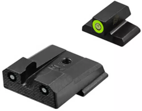 XS Sights R3D, 2.0, Tritium Night Sight, For HK P30, Standard Height, Green Front Outline, Green Tritium Front/Rear HK-R203P-6G