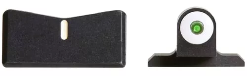 XS Sights SI0002S3 DXW Big Dot Night Sight Set Tritium Green with White Outline Front, Black with White Stripe Rear Black Frame for Sig P226,320; Springfield XD, XD-M, XD-S