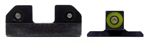 XS Sights SWR032S6G R3D Night Sights- Smith & WessonBlack | Green Tritium Green Outline Front Sight Green TritiumRear Sight
