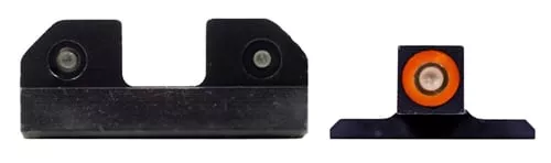 XS Sights SWR033S6N R3D Night Sights- Smith & WessonBlack | Green Tritium OrangeOutline Front Sight Green TritiumRear Sight