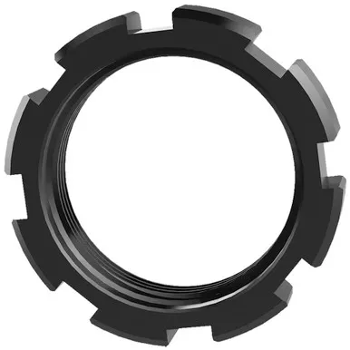 Yankee Hill Machine Co Jam Nut, For VICTRA-12 Mount, Matte Finish, Black YHM-1250