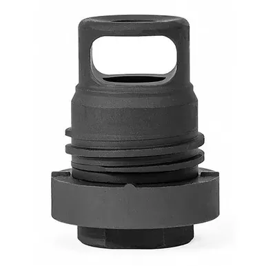 Yankee Hill Machine Co Mini Qd Muzzle Brake 9mm 5/8"-24 Black Includes Shim Kit Yhm-3109-1mb-24a
