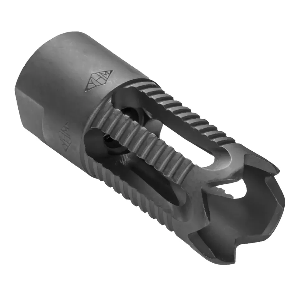 YHM .308 Flash Suppressor with Aggressive Teeth Design