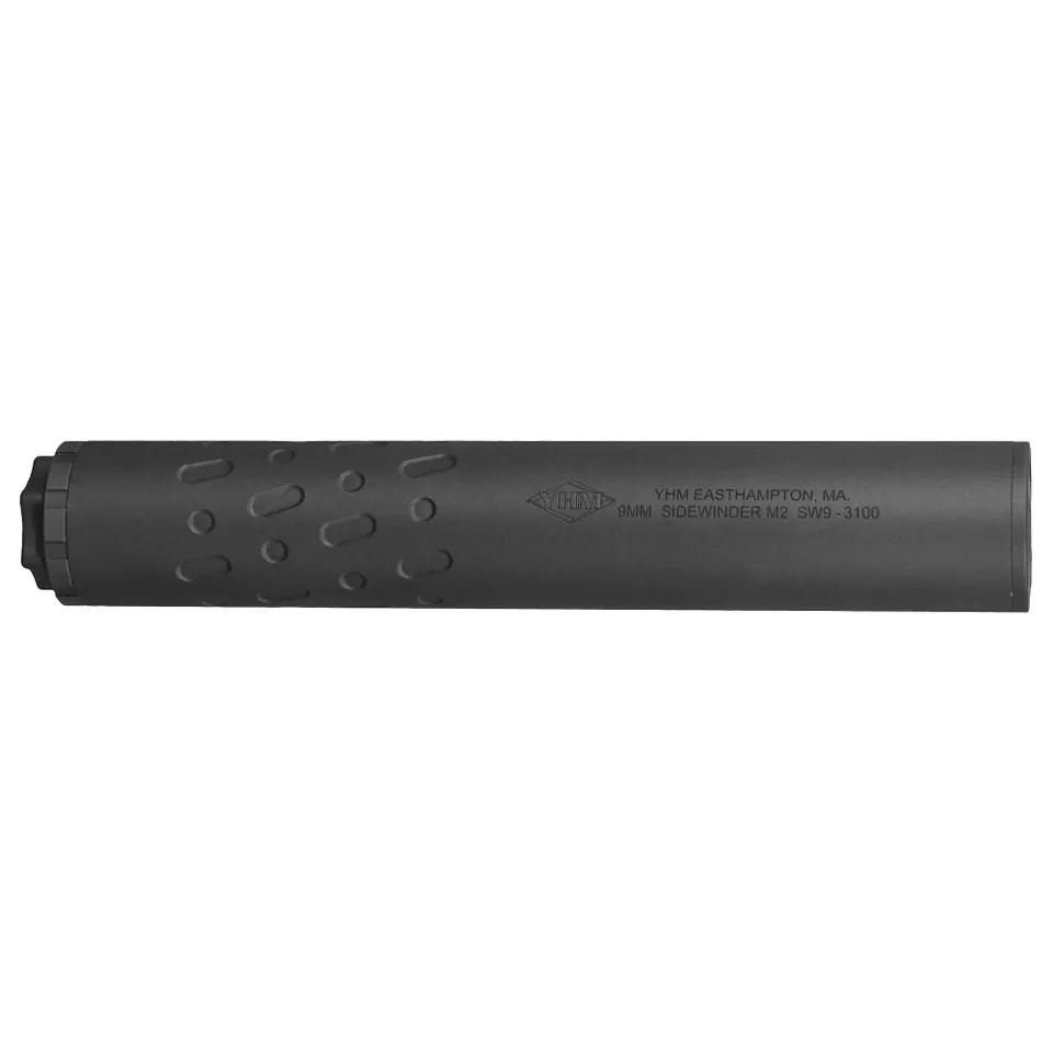 YHM Sidewinder M2 9mm Black Suppressor