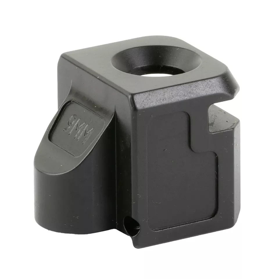 ZAF Compensator for Glock 9mm Gen 1-5, 1/2x28 Black