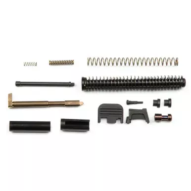 Zaffiri Precision Upper Parts Kit For Glock 19 | Slide Parts | Black | 19.UPK
