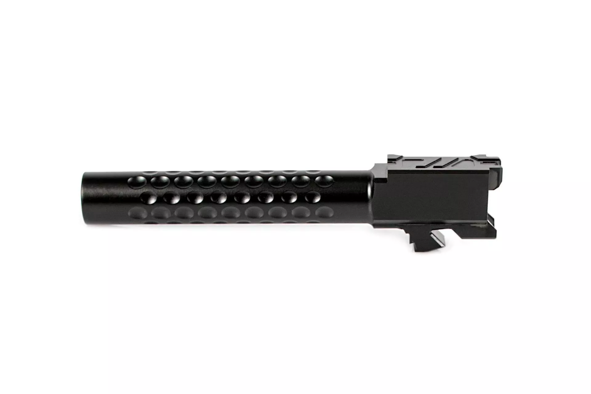 Zev Technologies Optimized Match Barrel For GLOCK 17 Gen 5 – Black DLC 1:14 Twist – BBL-17-OPT-5G-DLC