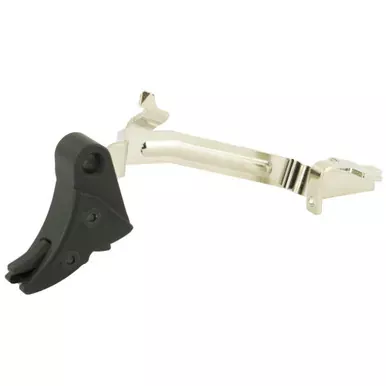 ZEV Technologies Pro Curved Trigger Bar Kit | For Glock (Small Frame) | Black/Black | CFT-PRO-BAR-SM-B-B